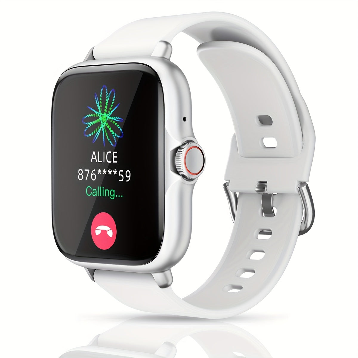 Sports Smart Watch, 1.83'' Full Touch Screen Display with Message, Answer Make Call Smartwatch, Sleep Monitoring, Sports Pedometer, Information Alerts, for iPhone Android Phones, Smartbands Fitness Watch for Women Men Friend Gift, Birthday Gift