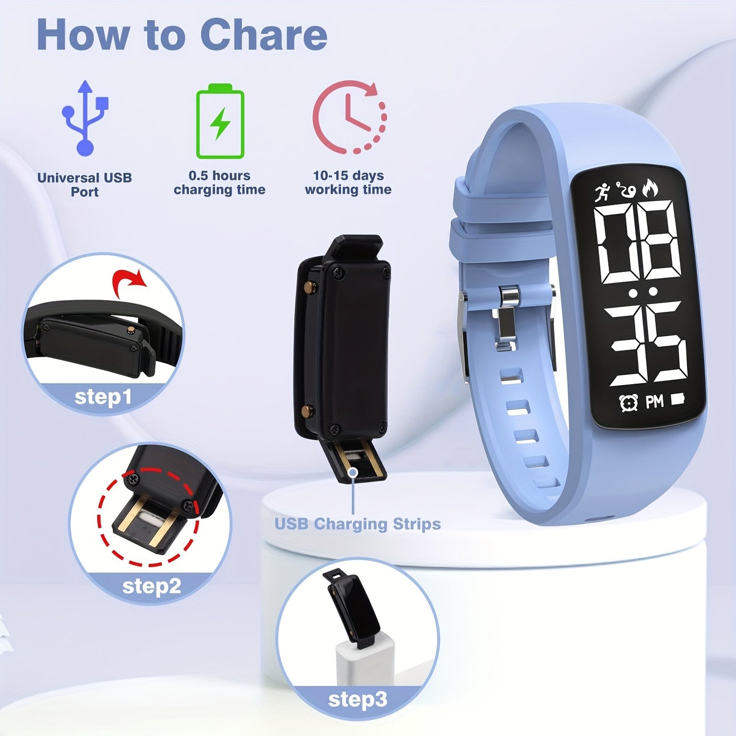 Men's Smart Watch: Stylish and Innovative Wristband Design