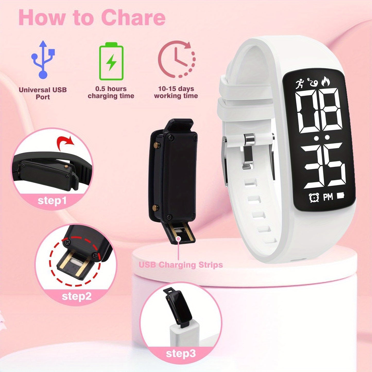 Men's Smart Watch: Stylish and Innovative Wristband Design