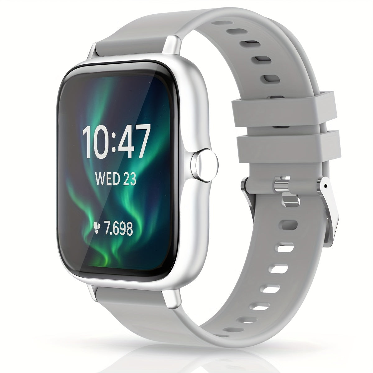 Wireless Smartwatch with 1.83'' HD Touchscreen – Smart Notifications, Sleep Tracking, Multi-Sport Modes, Large Battery | Compatible with iPhone & Android | Fitness Watch for Men & Women