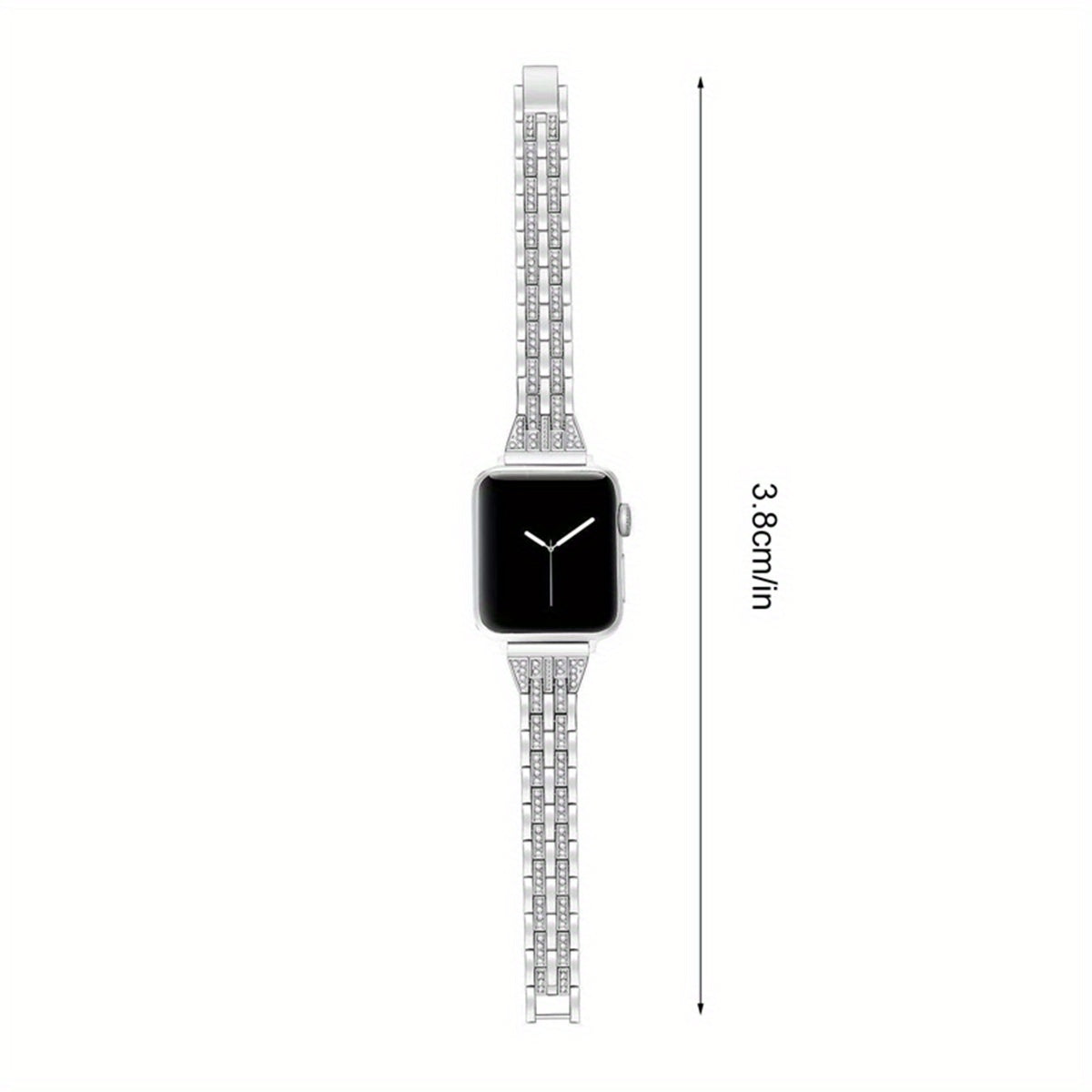 Straps Bracelet, Double Drain Rhinestone 38\u002F42mm Strap Band for Apple Watch Series 1-4 iWatch