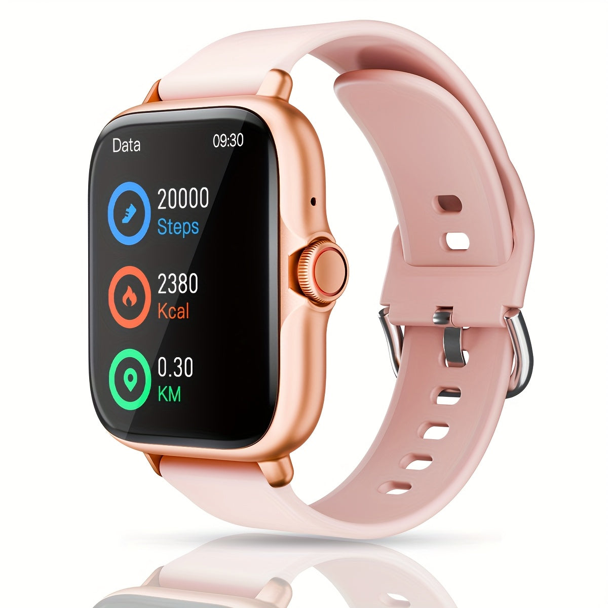 Sports Smart Watch, 1.83'' Full Touch Screen Display with Message, Answer Make Call Smartwatch, Sleep Monitoring, Sports Pedometer, Information Alerts, for iPhone Android Phones, Smartbands Fitness Watch for Women Men Friend Gift, Birthday Gift