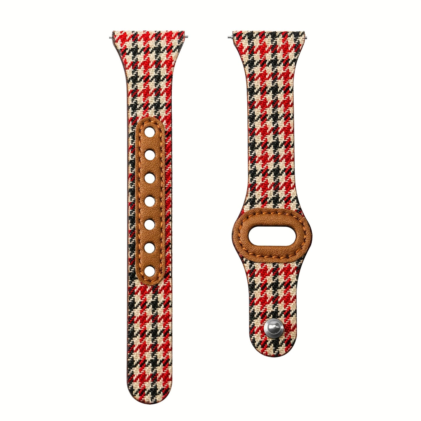 Watch Strap, Women'S Quick Replacement Watch Strap, 20mm Replacement Strap, Soft Wristband Made of Cowhide and Material, Ideal Gift for Festivals, Fashionable Casual Comfort
