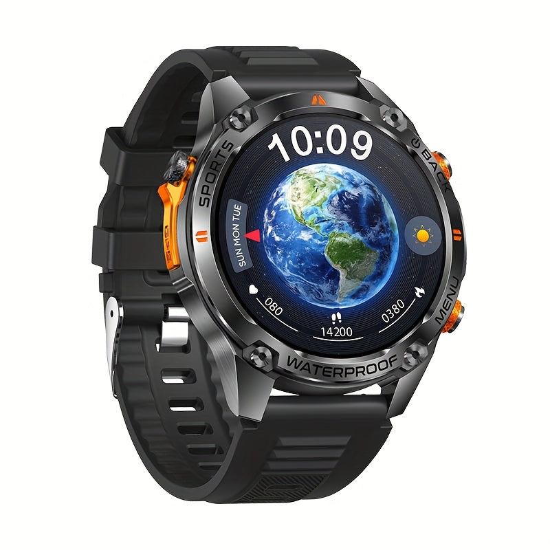 2025 Smartwatch with GPS, 5ATM High Quality, 100+ Sports Modes, 14, 3" HD Display, Wireless 5, 4, USB Rechargeable, Unisex Design for Men & Women