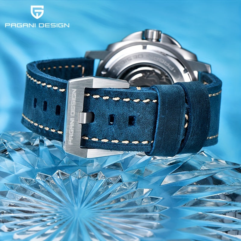 PAGANI DEISGN Men's Sapphire Glass Automatic Watch