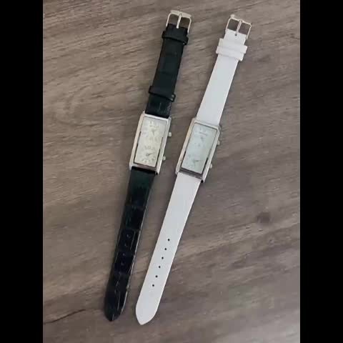 Dual Time Zone Watch Stylish Dual Time Zone Quartz Watch - Elegant Rectangular Face with Roman Numerals, Black PU Leather Strap, World Time Feature, Zinc Alloy Case, Perfect for Casual or Business Wear