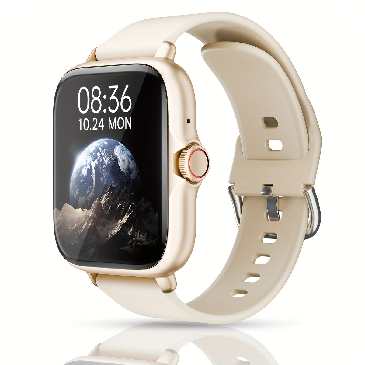 Sports Smart Watch, 1.83'' Full Touch Screen Display with Message, Answer Make Call Smartwatch, Sleep Monitoring, Sports Pedometer, Information Alerts, for iPhone Android Phones, Smartbands Fitness Watch for Women Men Friend Gift, Birthday Gift