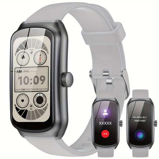 Anyloop New Gray Smart Watch, High Quality Smart Watch, Music Playback Control, Watch Don't Disturb, Outdoor Smart Watch 100+ Sports Modes, Super Long Standby Time