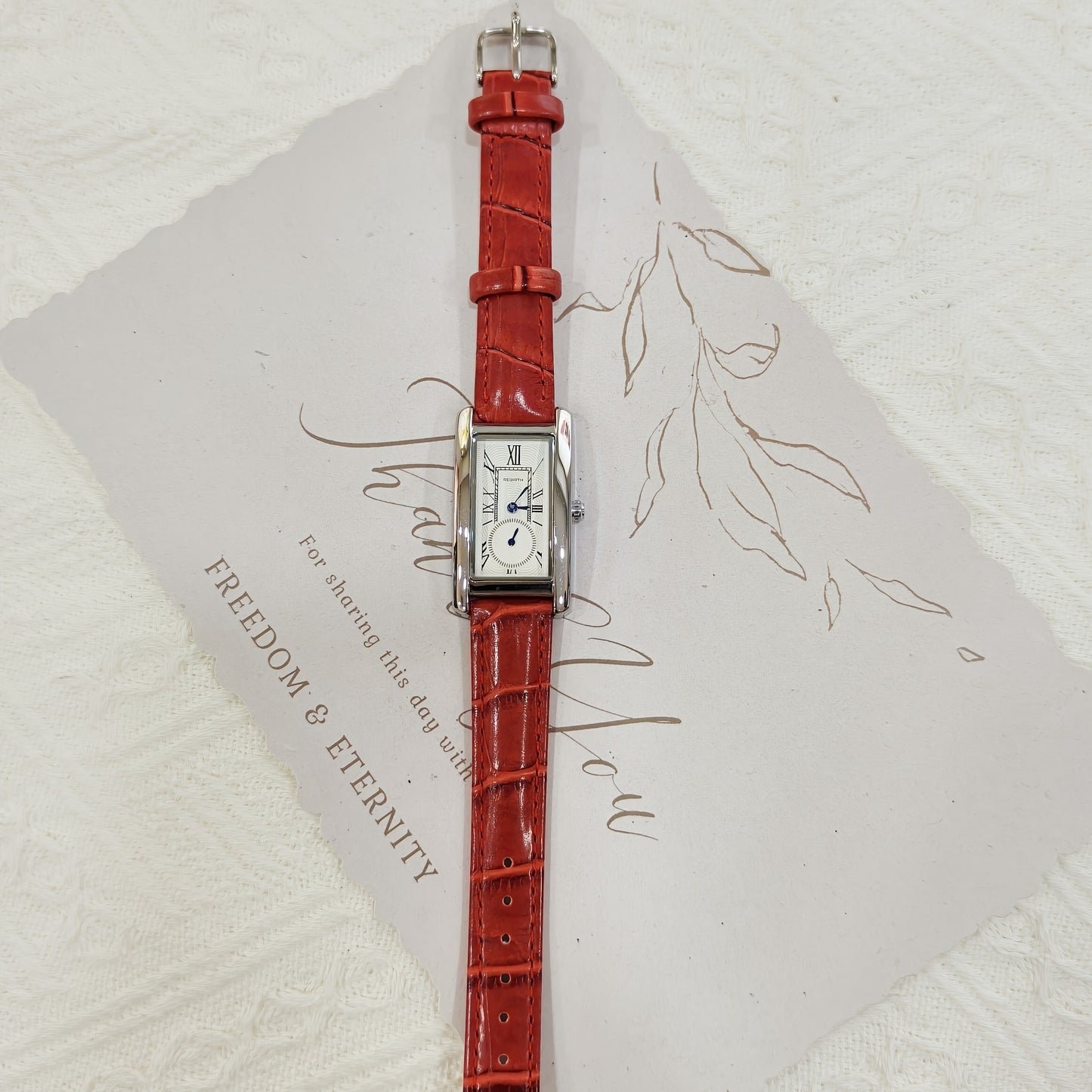 1pc Women'S Quartz Watch with Roman Numerals - Stylish Brown Faux Leather Strap, White Dial, and Golden-Tone Case, Casual & Fashionable Design, Casual Timepiece | Quartz Movement Watch | Durable Watch Band, Watch Accessories