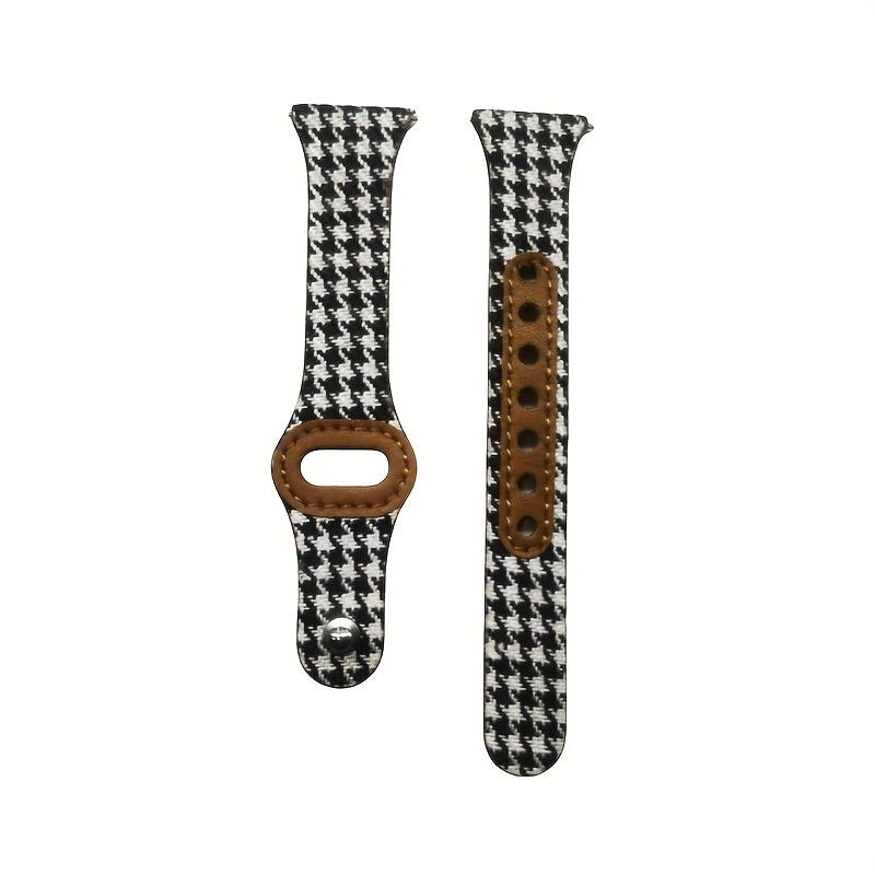 Watch Strap, Women'S Quick Replacement Watch Strap, 20mm Replacement Strap, Soft Wristband Made of Cowhide and Material, Ideal Gift for Festivals, Fashionable Casual Comfort