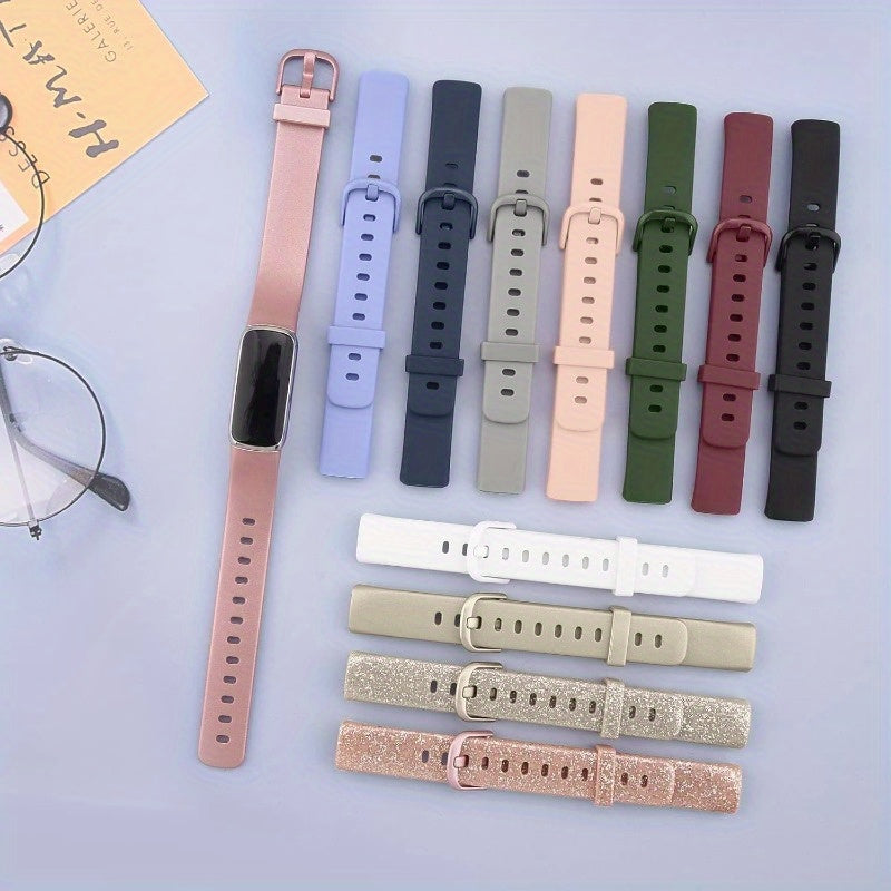 3 Pack ndor Fitbit Luxe nds Soft Silicone Wristnd Replacement Strap for Fitbit Luxe Luxe Special Edition Fitness Tracker Women Men