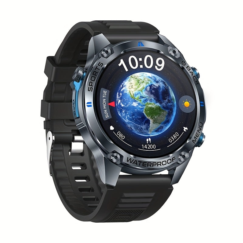 2025 Smartwatch with GPS, 5ATM High Quality, 100+ Sports Modes, 14, 3" HD Display, Wireless 5, 4, USB Rechargeable, Unisex Design for Men & Women