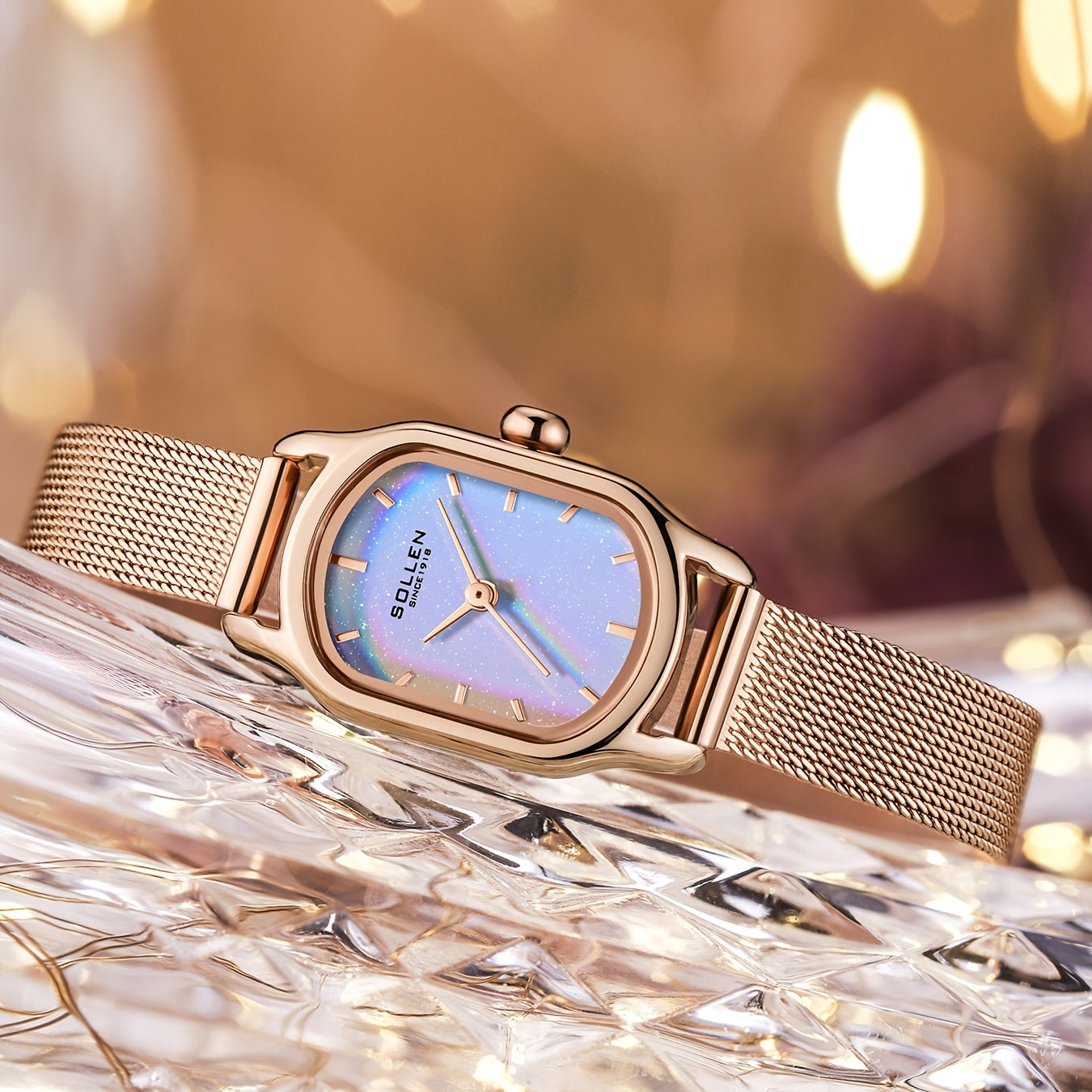 Ladies' Quartz Timepiece - Model 425, Elegant And Compact Design, Beautiful Square Dial, Perfect for Valentine'S Day Gifts, Quartz Mechanism, Great Option for Presenting