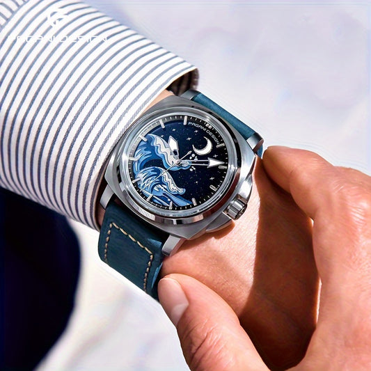 PAGANI DEISGN Men's Sapphire Glass Automatic Watch