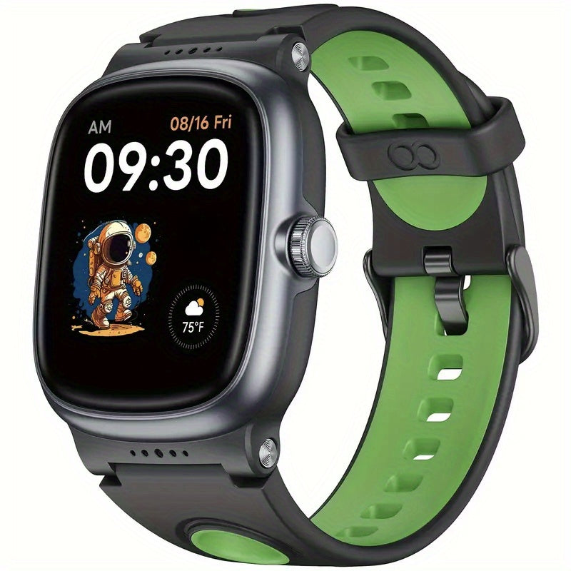 Blue Smart Watch for Youngsters with Sleep Monitor, Step & Calorie Tracker, Wireless Games\u002FAlarm - Fitness Watch for Boys & Girls Ages 4-16, Perfect Birthday Gift, Smart Watch for Girls