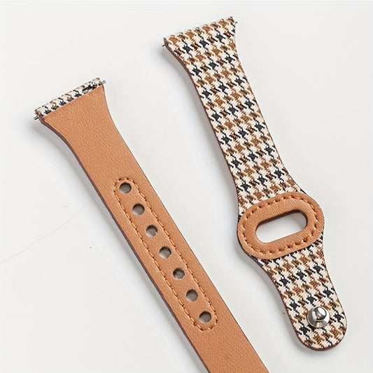 Watch Strap, Women'S Quick Replacement Watch Strap, 20mm Replacement Strap, Soft Wristband Made of Cowhide and Material, Ideal Gift for Festivals, Fashionable Casual Comfort